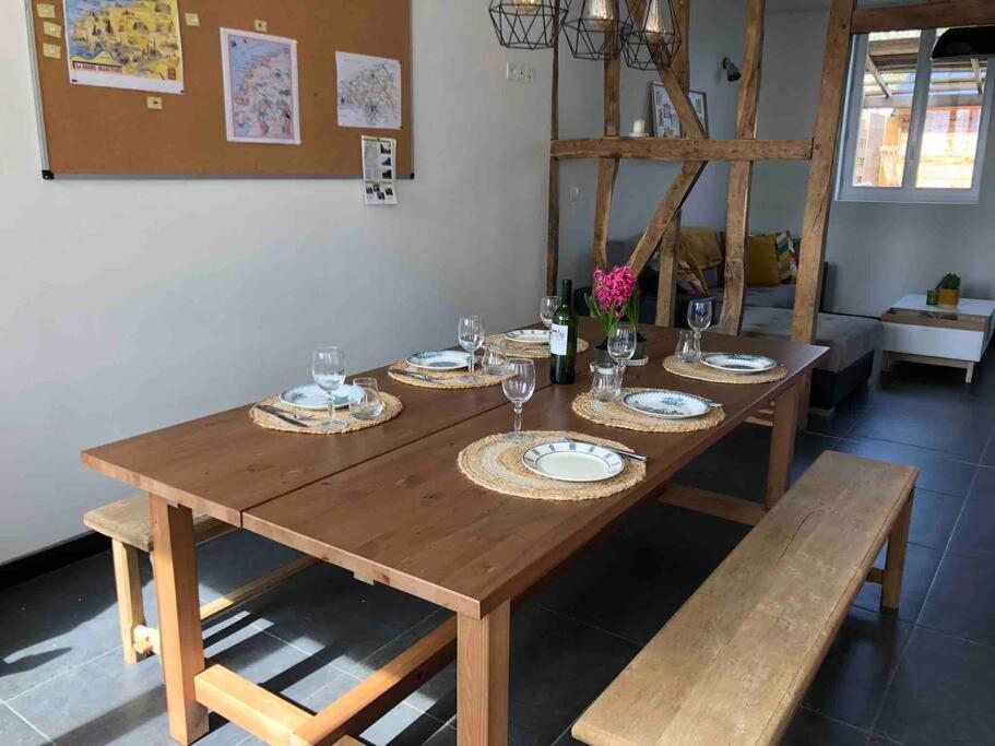 Maison Sur La Place Du Village D'Ourville En Caux Экстерьер фото